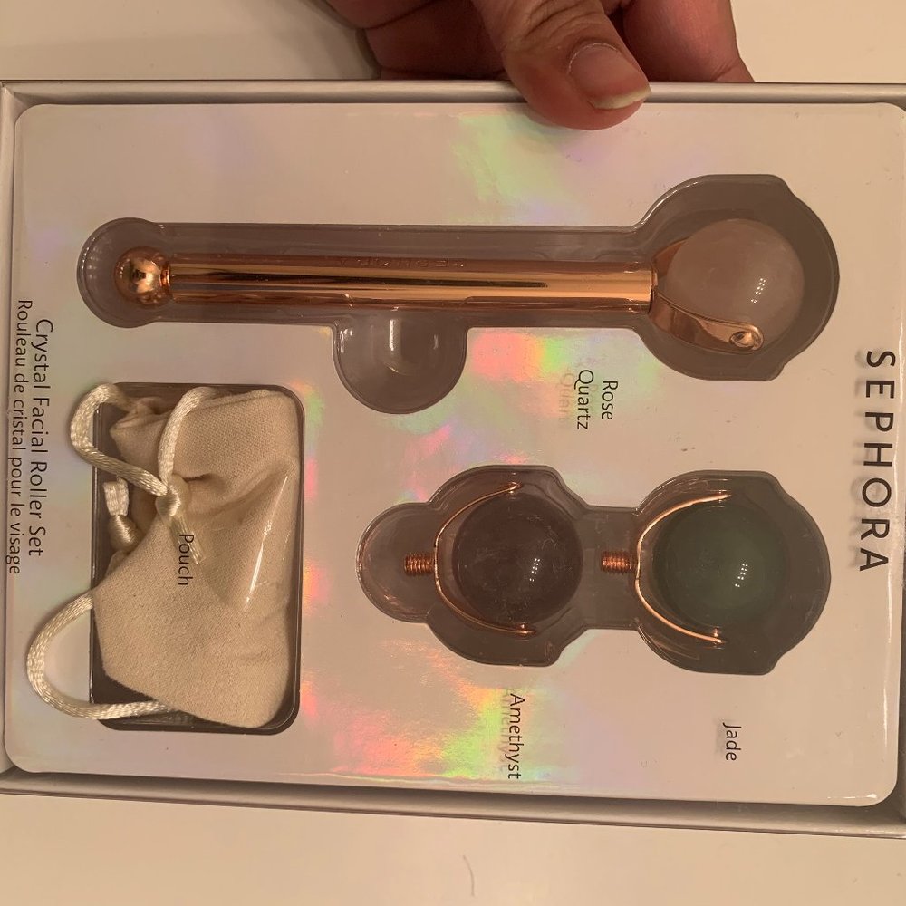Sephora Crystal Facial Roller Set